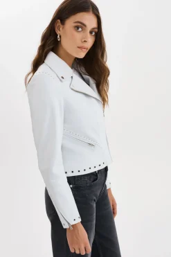 Femme LAMARQUE IDETTA | Veste De Motard En Cuir