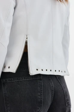 Femme LAMARQUE IDETTA | Veste De Motard En Cuir