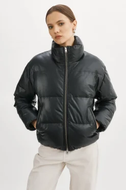Femme LAMARQUE IRIS Blouson Court En Cuir