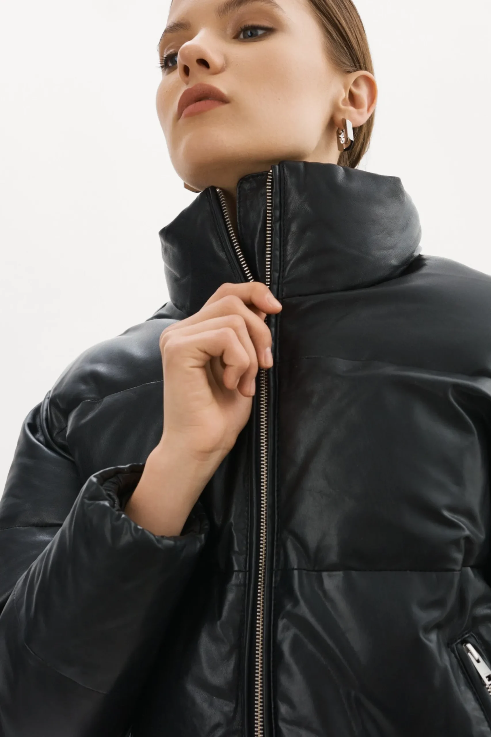 Femme LAMARQUE IRIS Blouson Court En Cuir