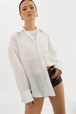Femme LAMARQUE JADA | Chemise Surdimensionnée En Lin