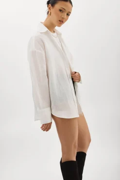 Femme LAMARQUE JADA | Chemise Surdimensionnée En Lin