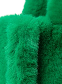 Femme LAMARQUE JADE Sac Fourre-tout En Fausse Fourrure