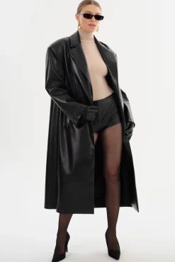 Femme LAMARQUE JANELLE | Manteau En Cuir Recyclé
