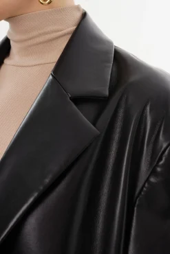 Femme LAMARQUE JANELLE | Manteau En Cuir Recyclé