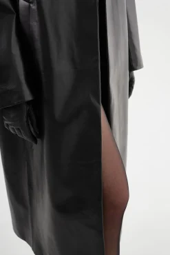 Femme LAMARQUE JANELLE | Manteau En Cuir Recyclé