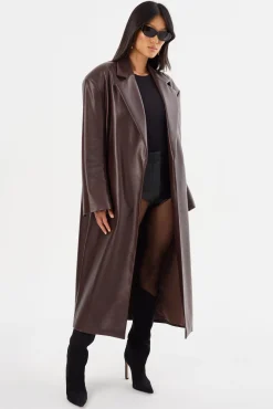 Femme LAMARQUE JANELLE | Manteau En Cuir Recyclé