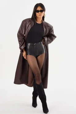 Femme LAMARQUE JANELLE | Manteau En Cuir Recyclé