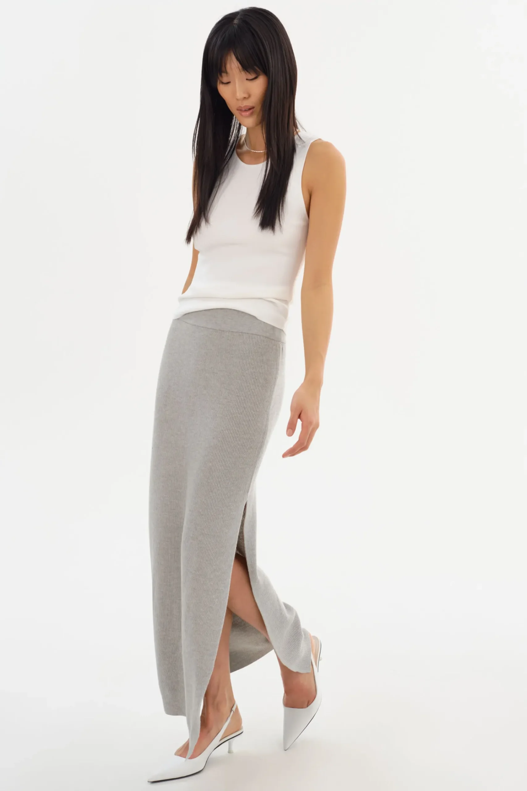 Femme LAMARQUE JILLIAN | Jupe Midi En Maille