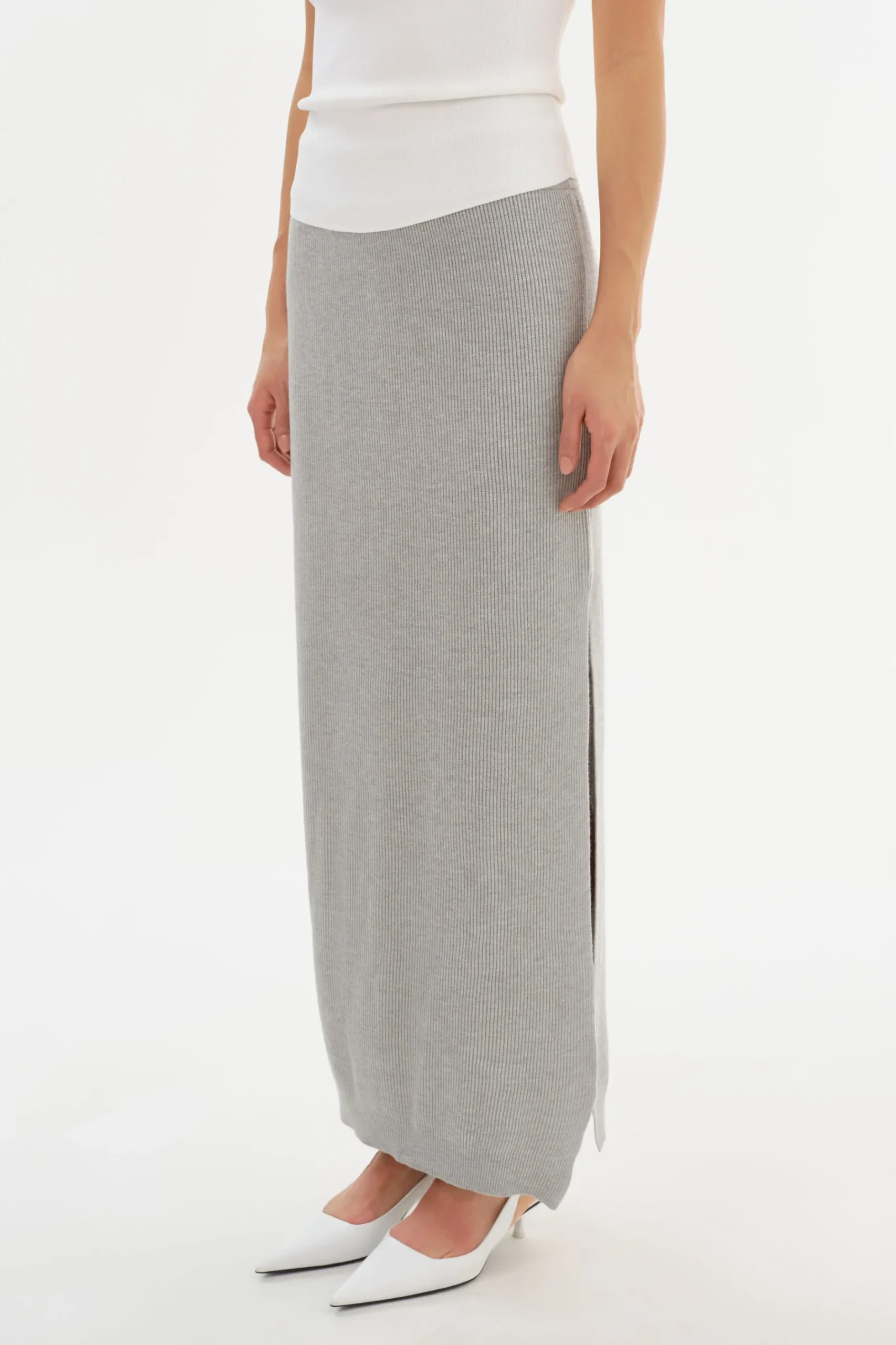 Femme LAMARQUE JILLIAN | Jupe Midi En Maille
