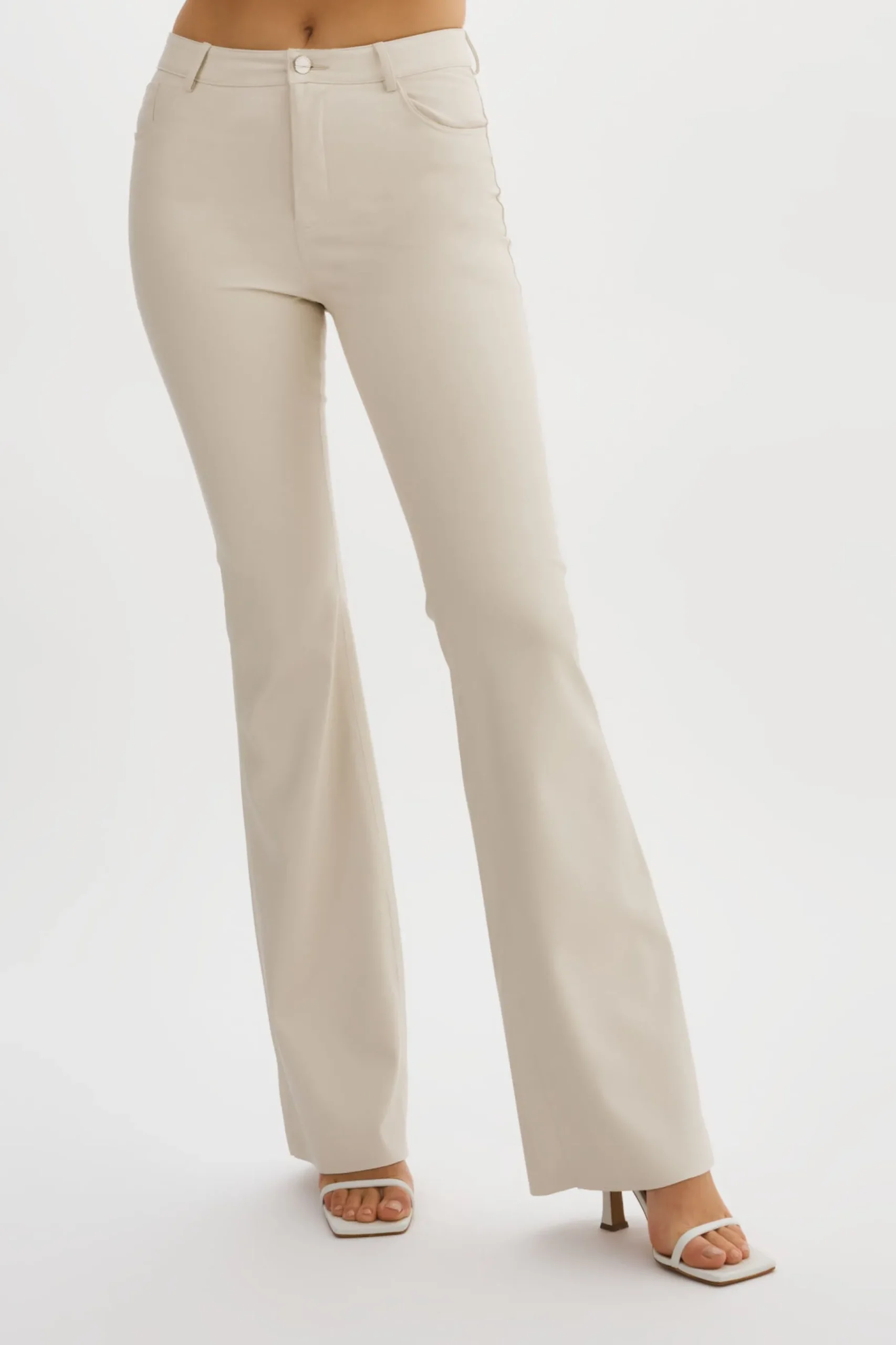 Femme LAMARQUE KAIDA | Pantalon évasé En Simili Cuir