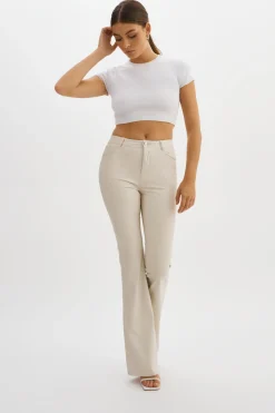 Femme LAMARQUE KAIDA | Pantalon évasé En Simili Cuir