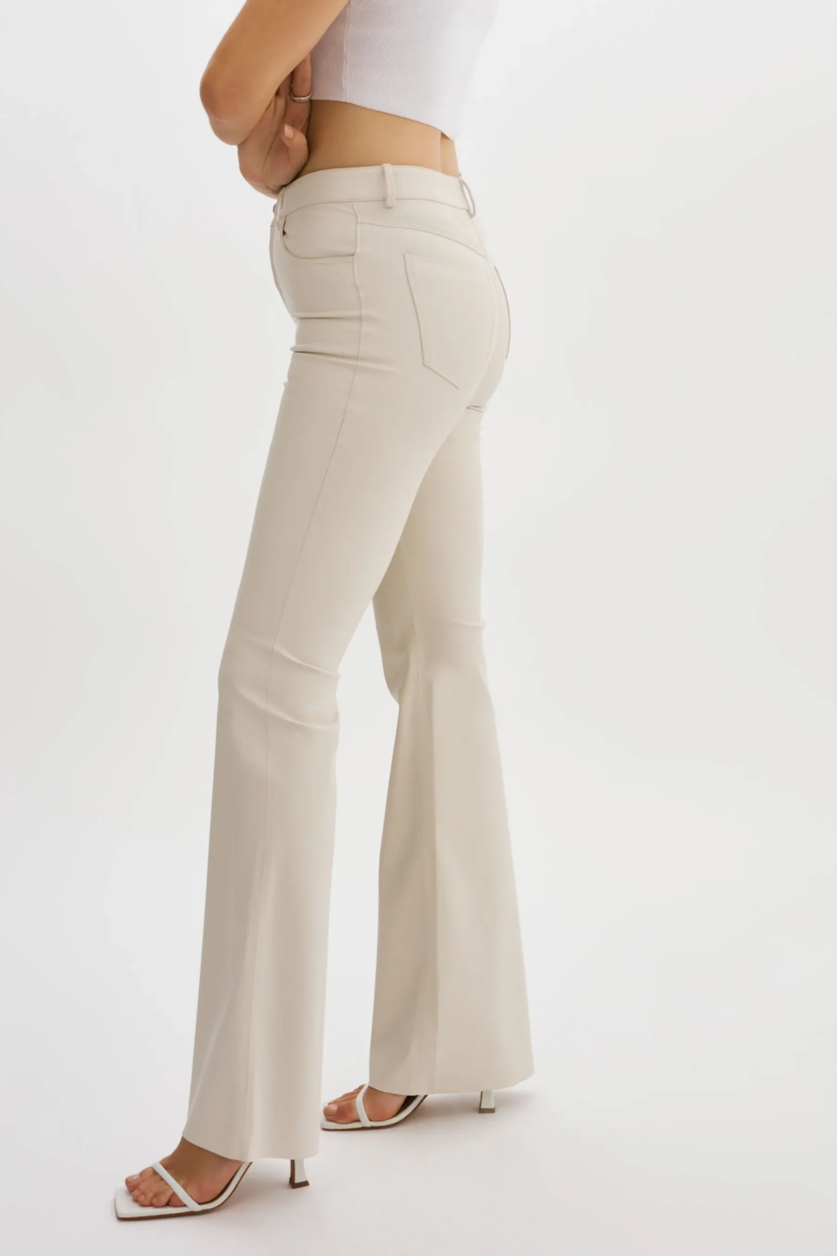 Femme LAMARQUE KAIDA | Pantalon évasé En Simili Cuir