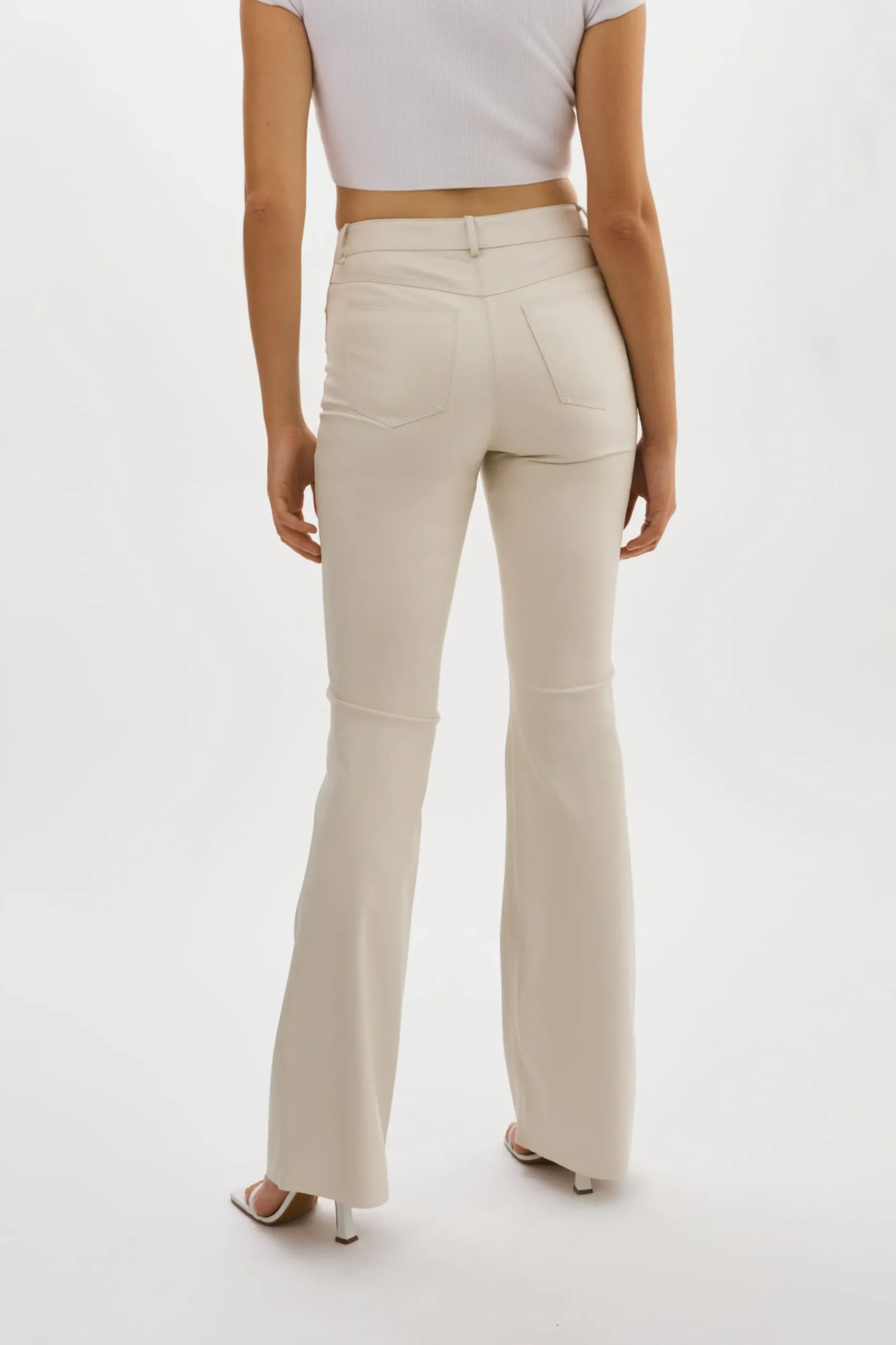 Femme LAMARQUE KAIDA | Pantalon évasé En Simili Cuir