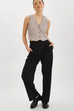 Femme LAMARQUE KALLIE | Gilet En Cuir