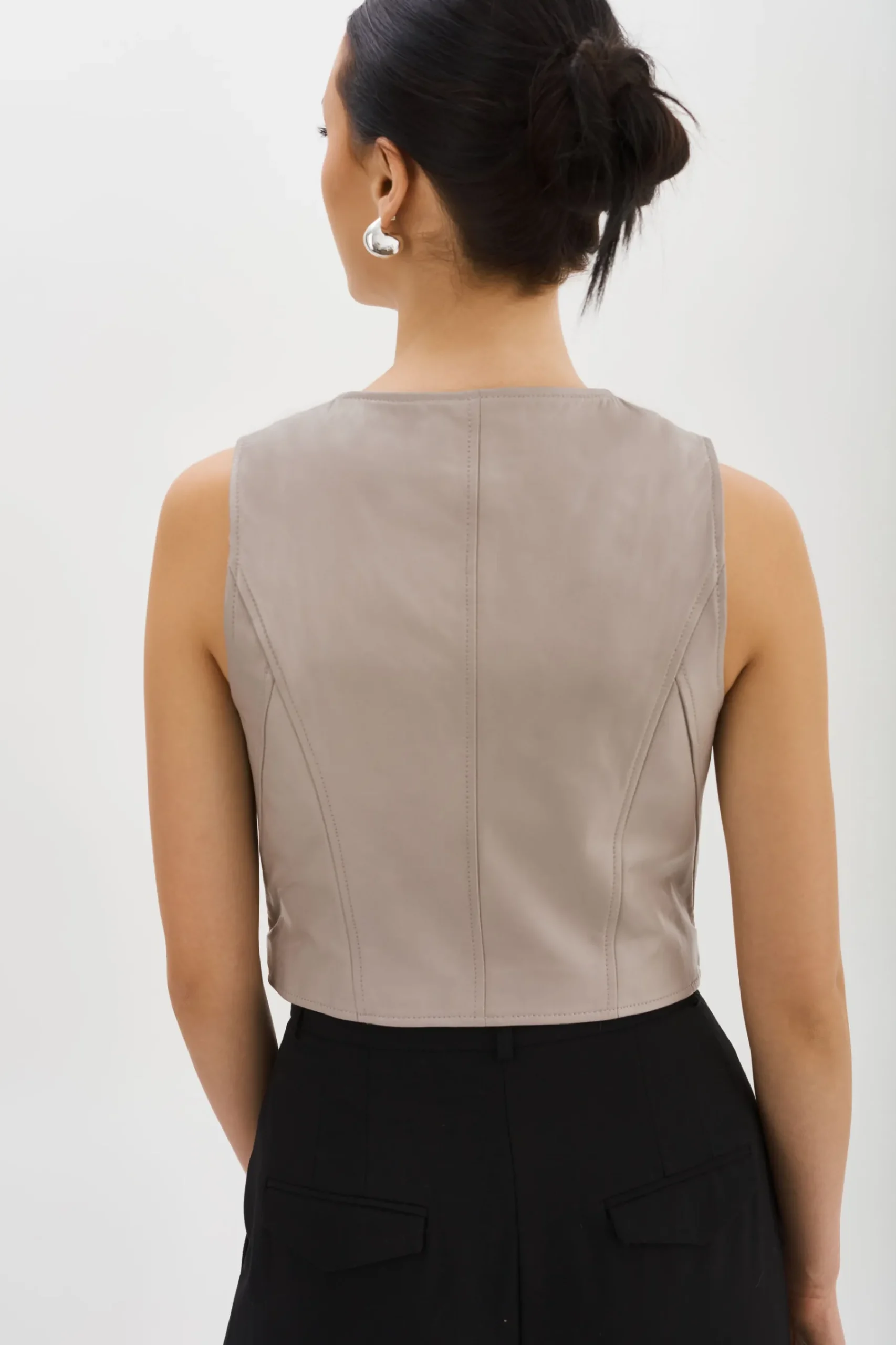 Femme LAMARQUE KALLIE | Gilet En Cuir