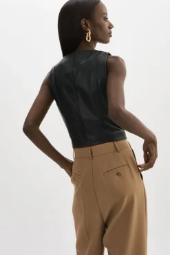 Femme LAMARQUE KALLIE | Gilet En Cuir