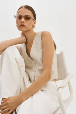 Femme LAMARQUE KALLIE | Gilet En Cuir