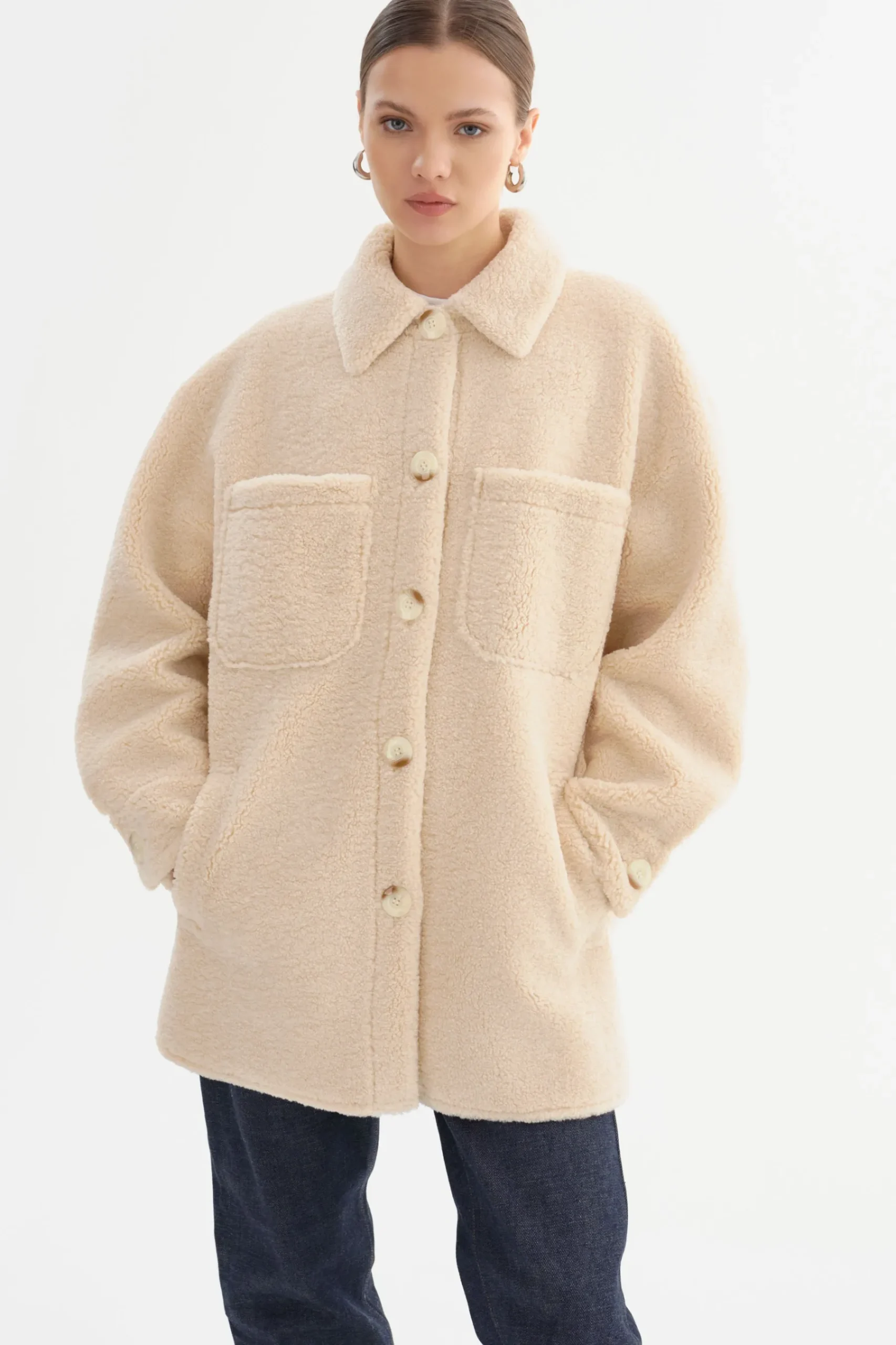 Femme LAMARQUE KANE | Sherpa Shacket