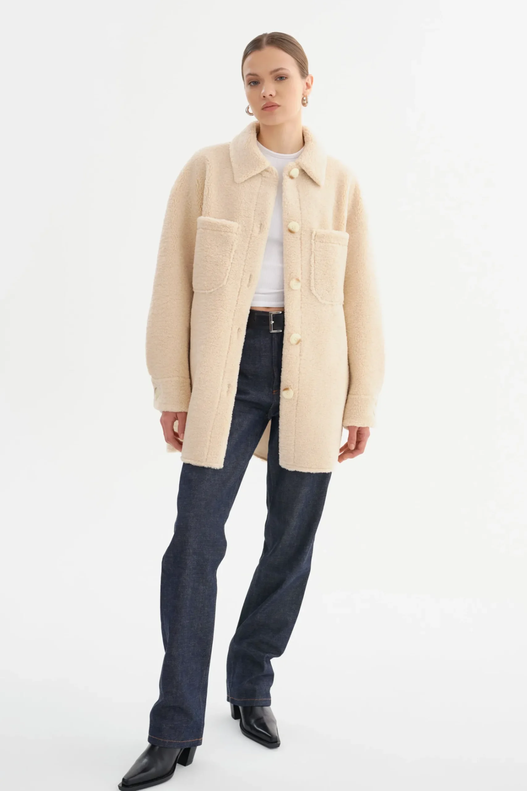 Femme LAMARQUE KANE | Sherpa Shacket