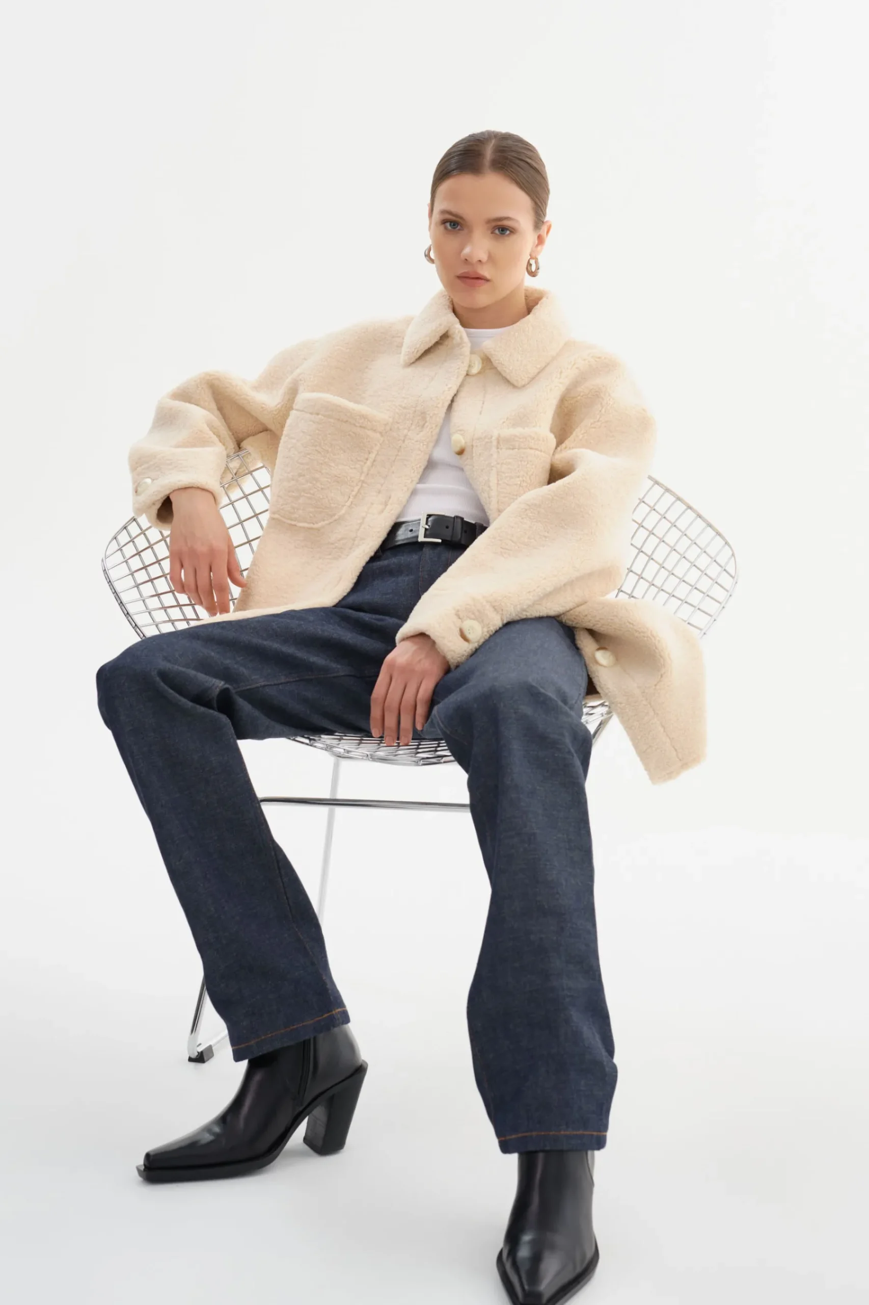 Femme LAMARQUE KANE | Sherpa Shacket