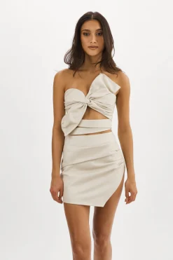 Femme LAMARQUE KARLA Robe En Cuir