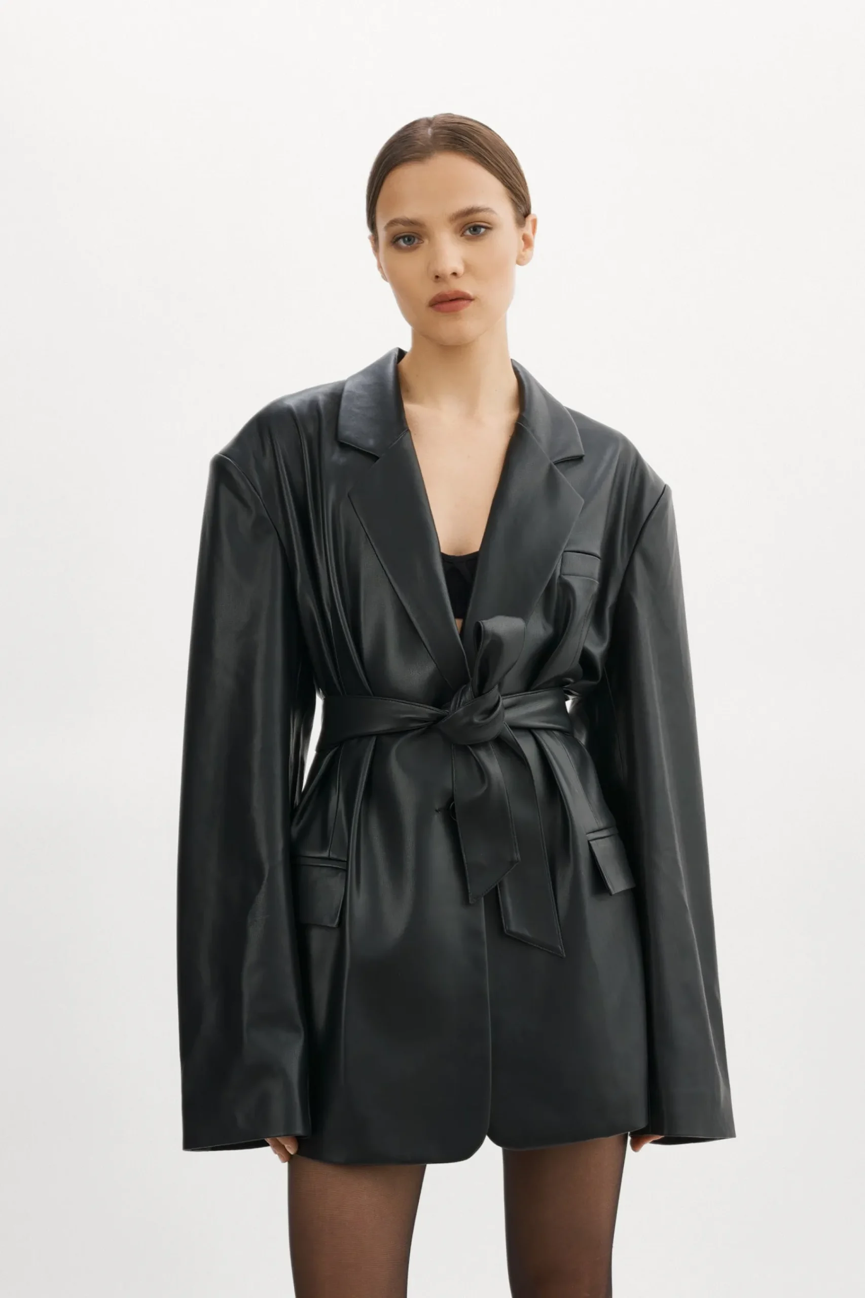 Femme LAMARQUE KASSANDRA | Blazer Oversize En Similicuir