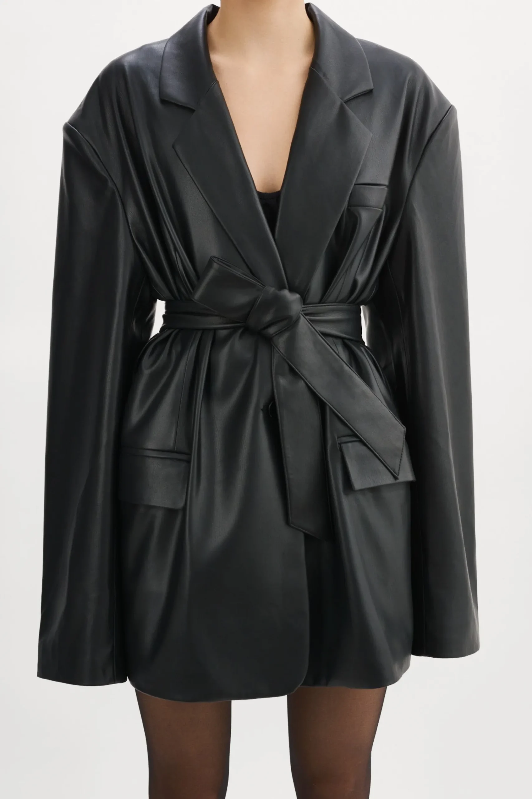 Femme LAMARQUE KASSANDRA | Blazer Oversize En Similicuir