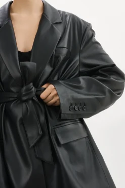 Femme LAMARQUE KASSANDRA | Blazer Oversize En Similicuir