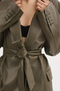 Femme LAMARQUE KASSANDRA | Blazer Oversize En Similicuir
