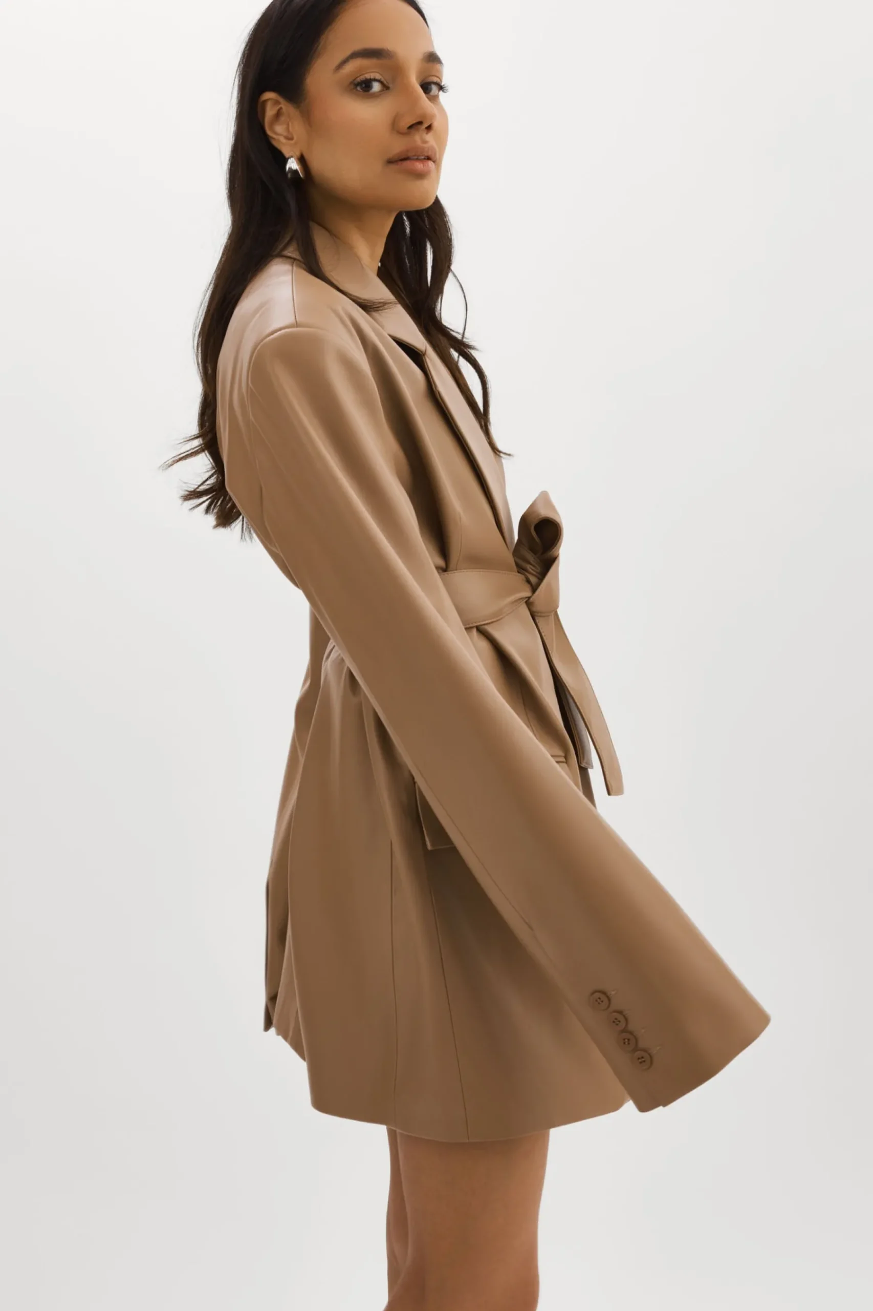 Femme LAMARQUE KASSANDRA | Blazer Oversize En Similicuir