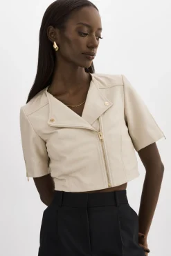 Femme LAMARQUE KIRSI | Blouson Biker Cuir