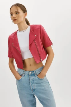 Femme LAMARQUE KIRSI | Blouson Biker Cuir