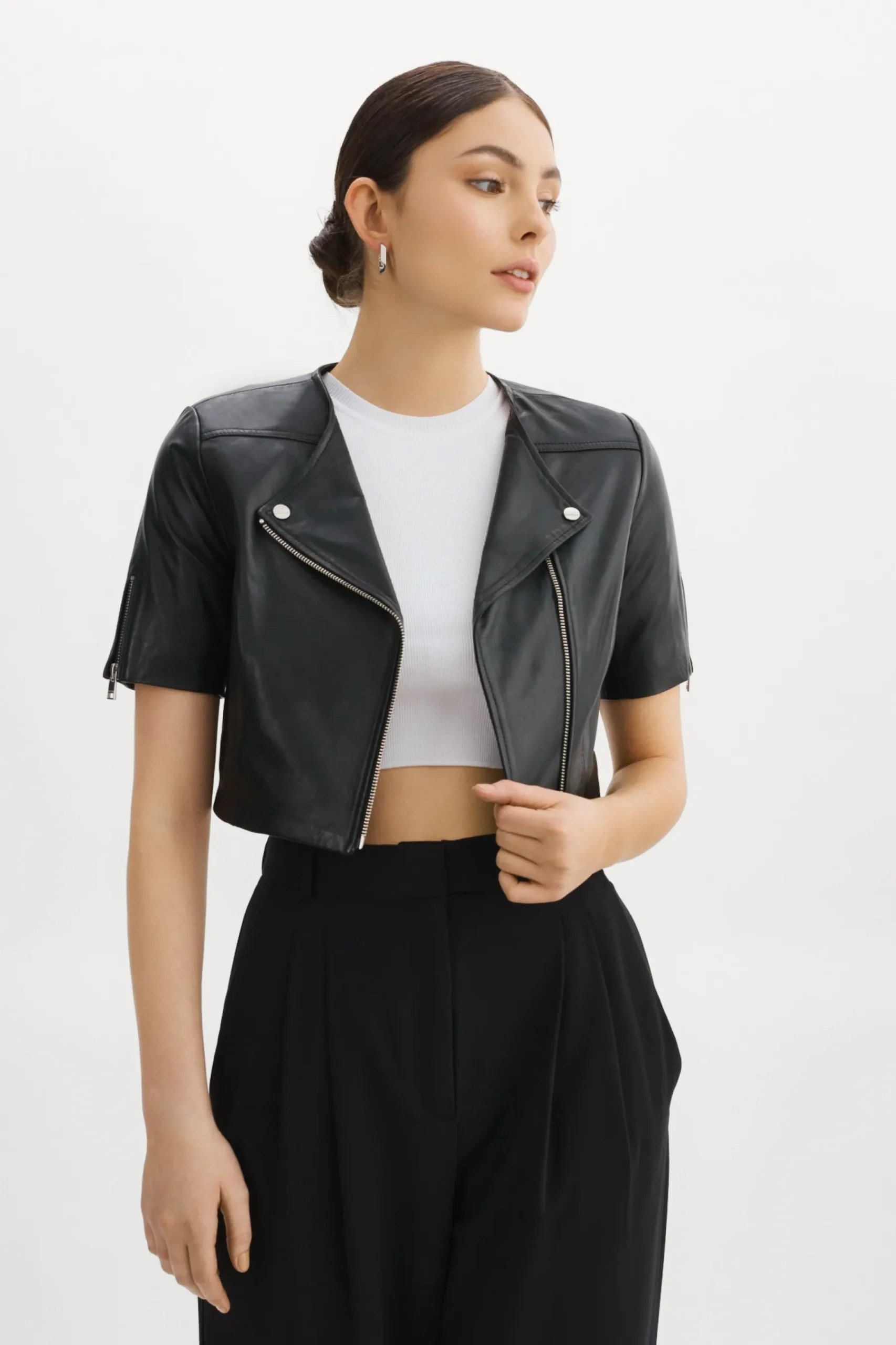 Femme LAMARQUE KIRSI | Blouson Biker Cuir