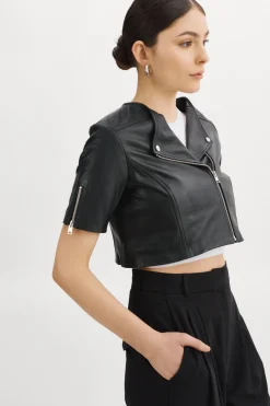Femme LAMARQUE KIRSI | Blouson Biker Cuir