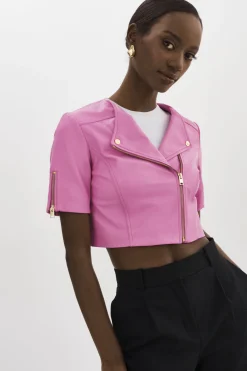 Femme LAMARQUE KIRSI | Veste Motard Courte