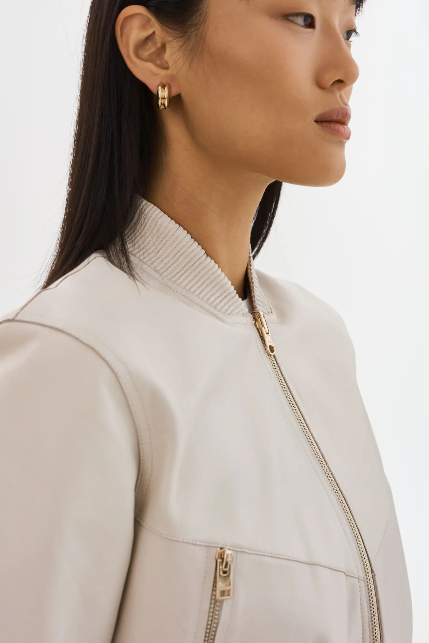 Femme LAMARQUE KORDELLA | Bomber En Cuir Réversible