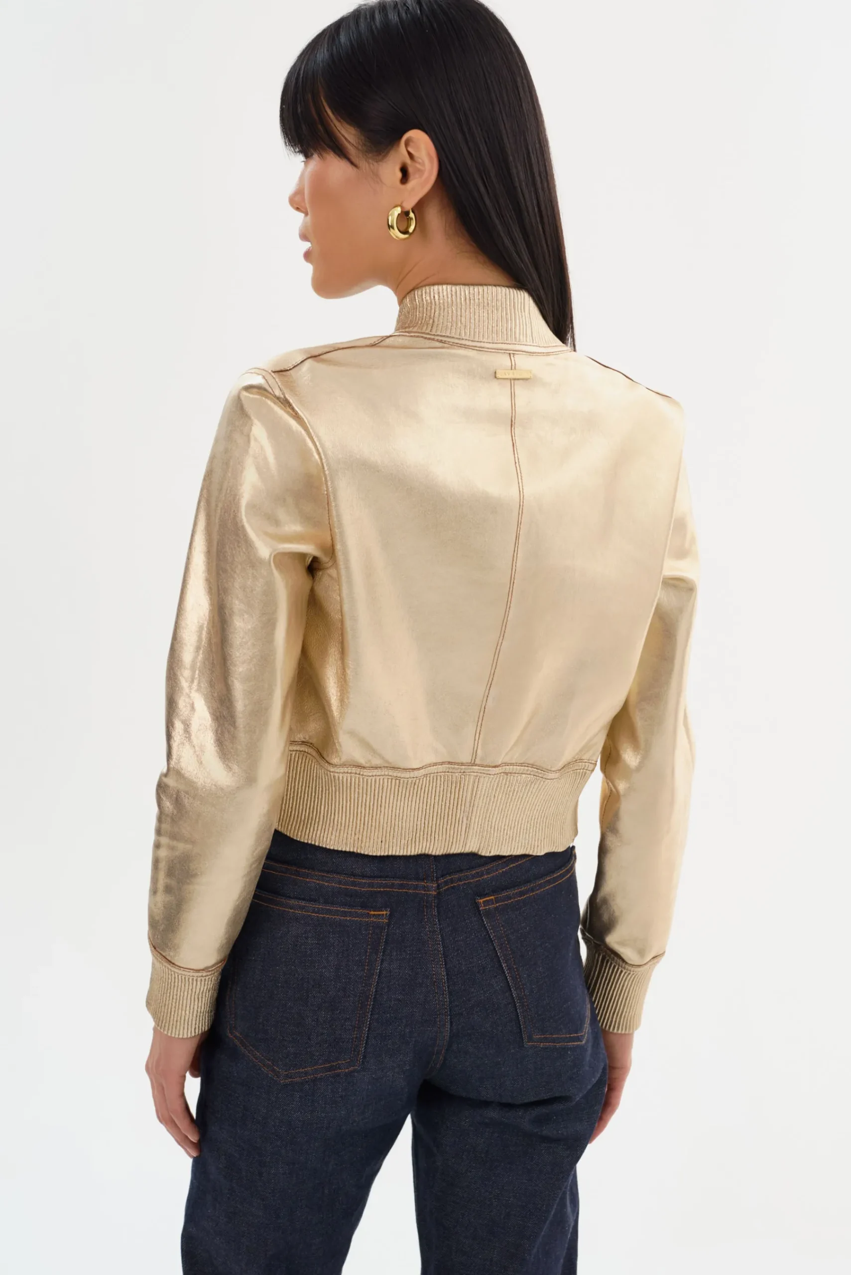 Femme LAMARQUE KORDELLA | Reversible Leather Bomber Jacket