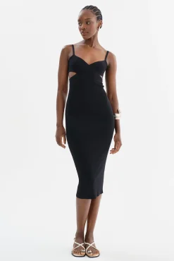 Femme LAMARQUE LIDIA | Robe Midi En Tricot