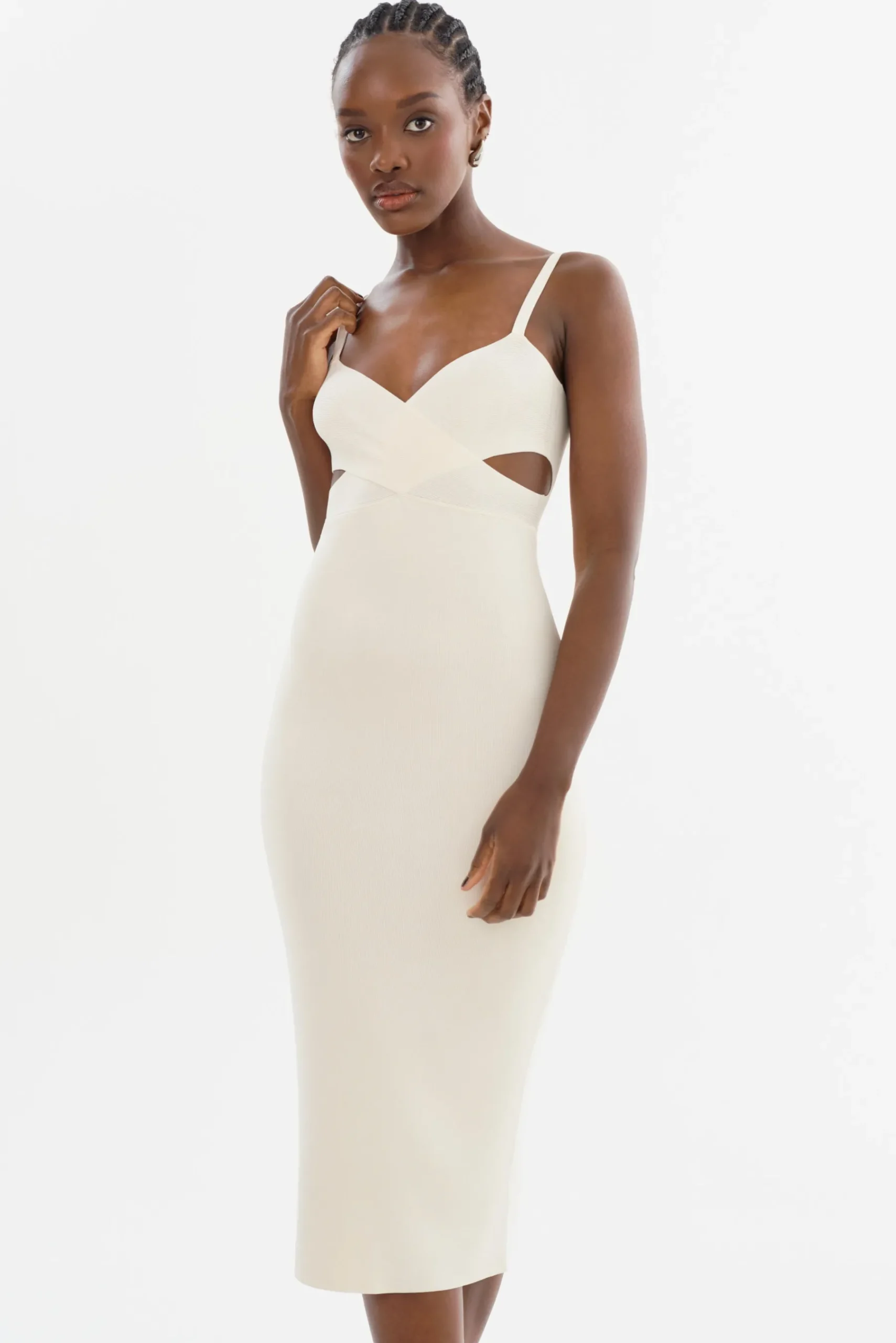 Femme LAMARQUE LIDIA | Robe Midi En Tricot
