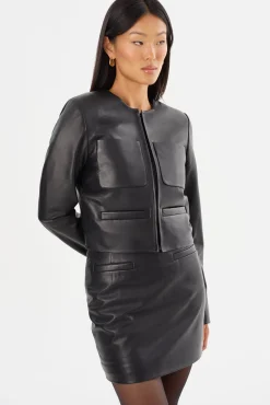 Femme LAMARQUE LINETTE | Veste En Cuir