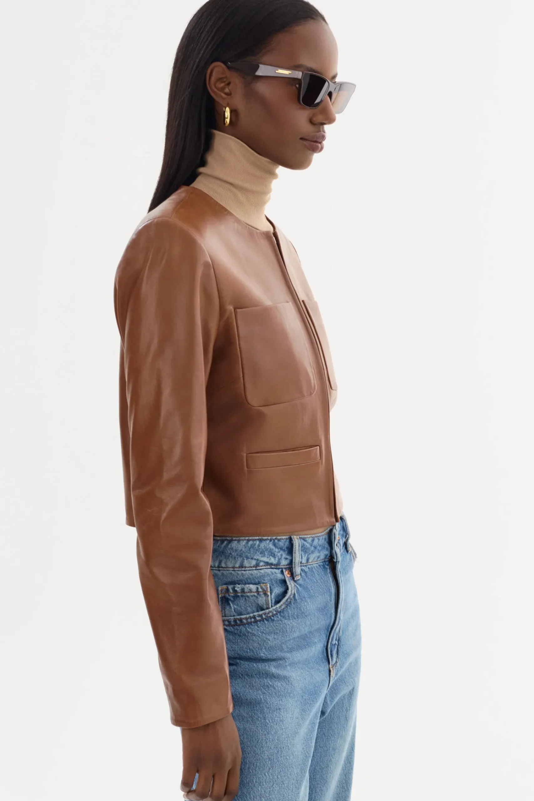 Femme LAMARQUE LINETTE | Veste En Cuir