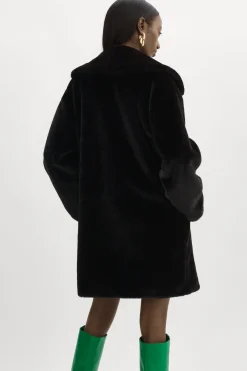 Femme LAMARQUE LINNEA | Manteau En Fausse Fourrure