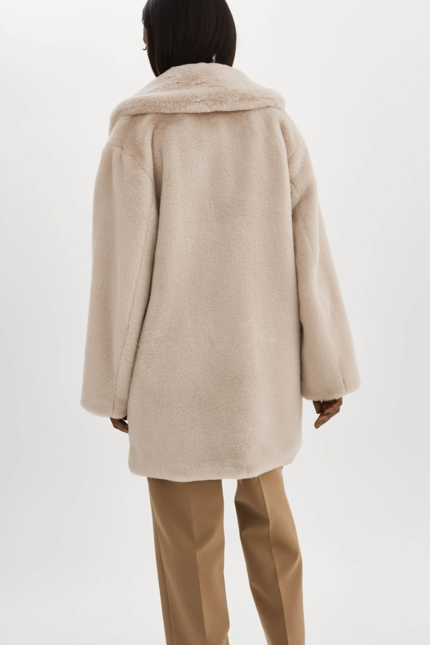 Femme LAMARQUE LINNEA | Manteau En Fausse Fourrure