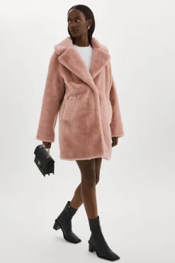 Femme LAMARQUE LINNEA | Manteau En Fausse Fourrure