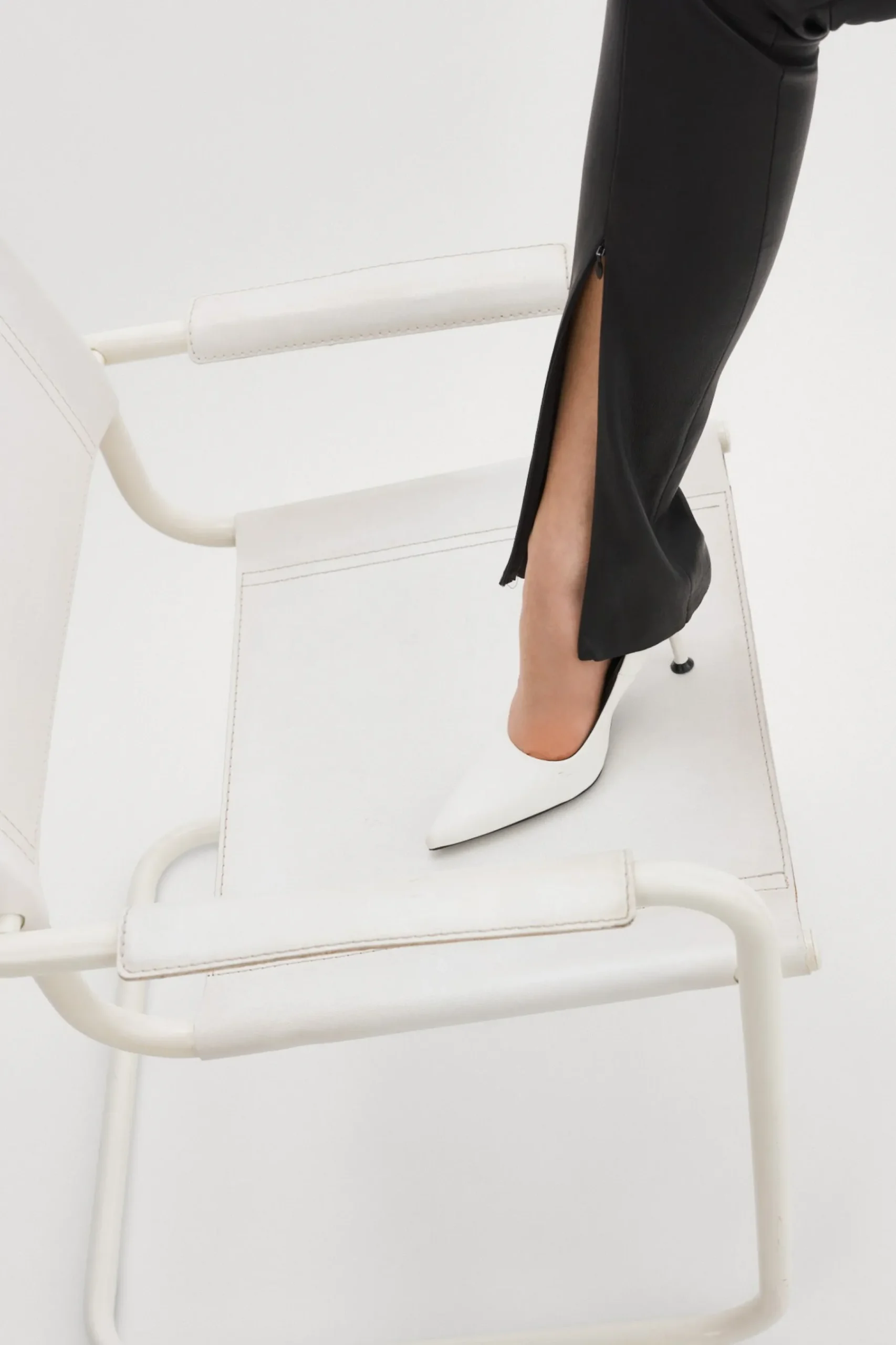 Femme LAMARQUE LONDA Legging En Cuir Extensible