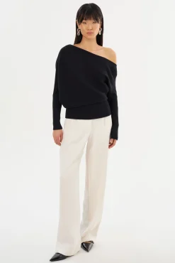 Femme LAMARQUE LORRAINE | Haut En Tricot à épaules Découvertes
