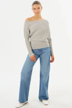 Femme LAMARQUE LORRAINE | Haut En Tricot à épaules Découvertes