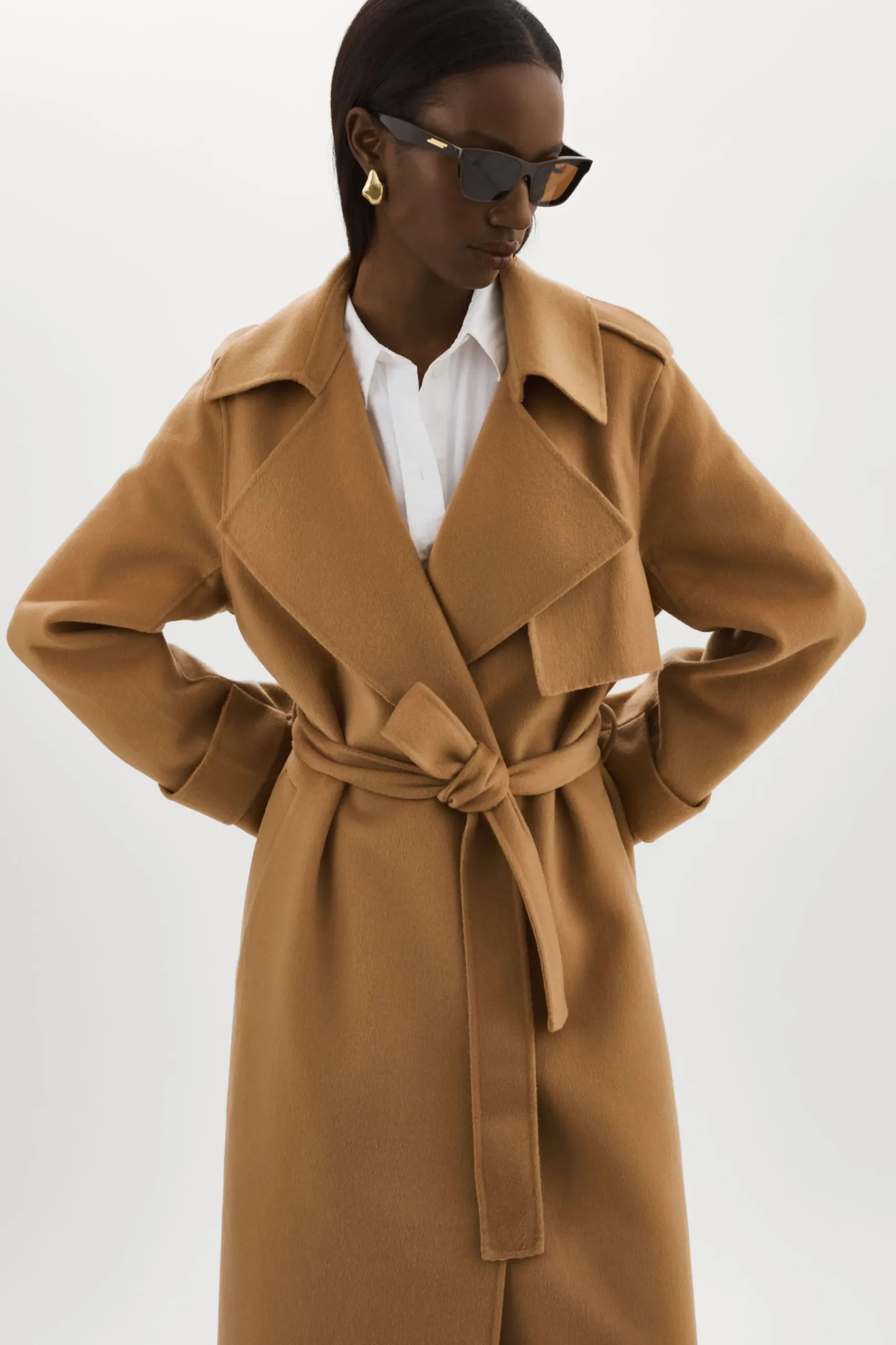 Femme LAMARQUE MARGARET | Trench-coat En Laine