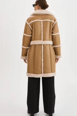 Femme LAMARQUE MARIANE | Manteau Détachable En Fausse Peau De Mouton